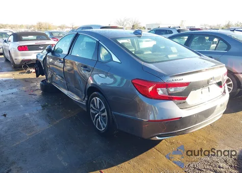 2021 Honda Accord Hybrid Ex-L из США, поврежденный, VIN 1HGCV3F52MA011330